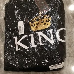 King Black Logo Fitted Sweatshirt